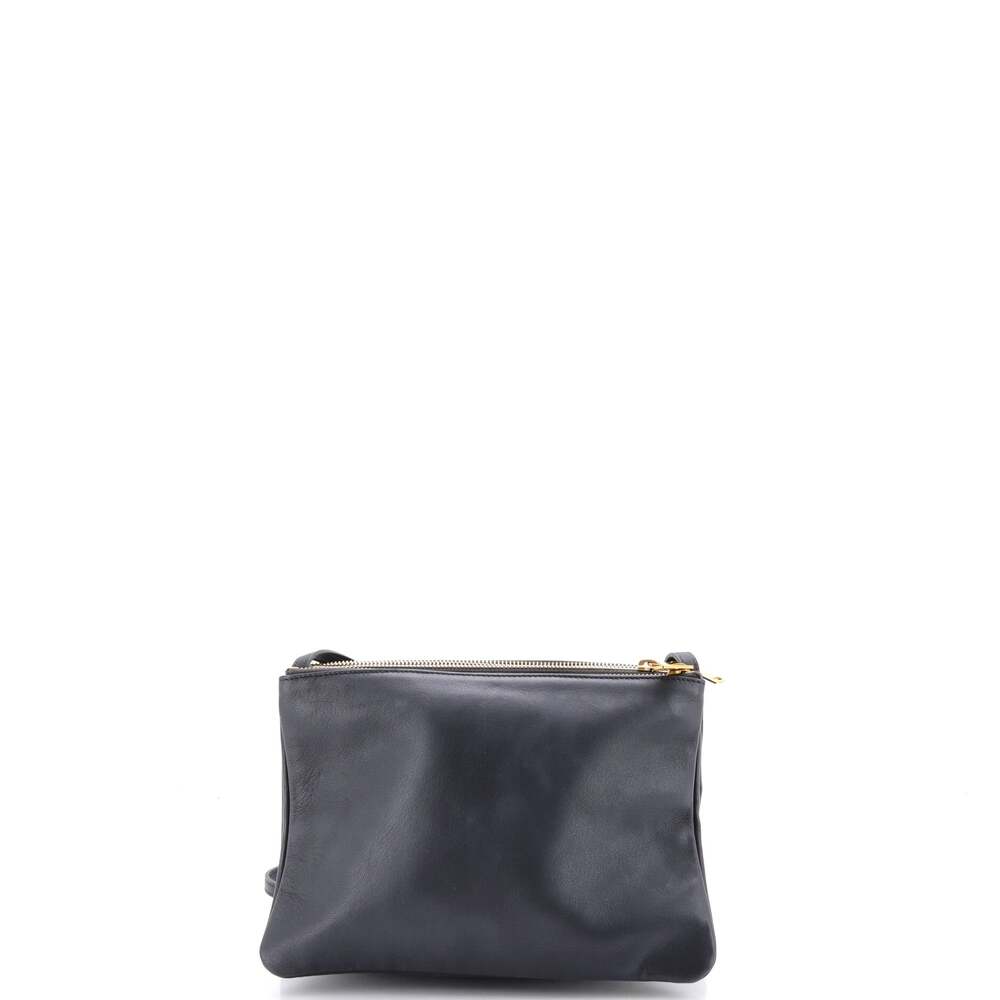 Celine Trio Crossbody Bag Leather Large #242175C87B - Picture 3 of 7